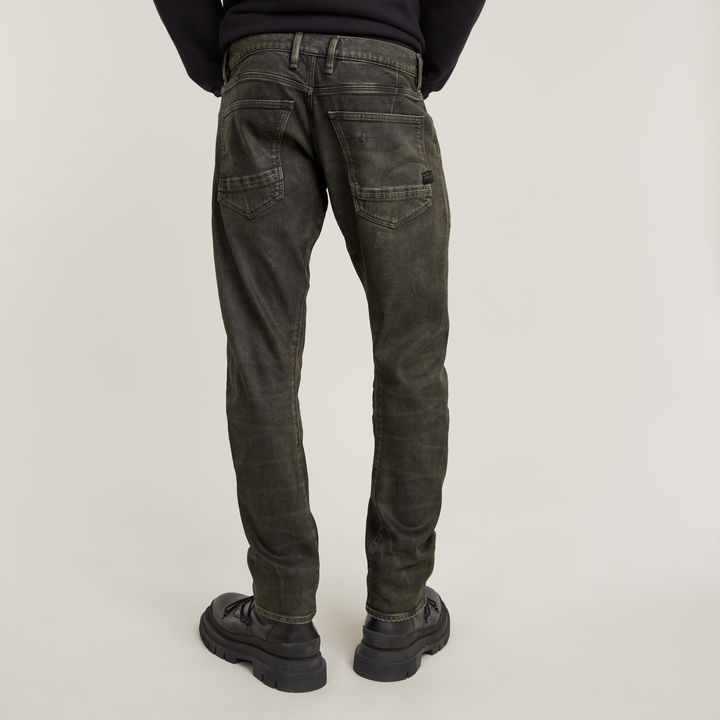 Moto Cross 3D Zip Slim Jeans
