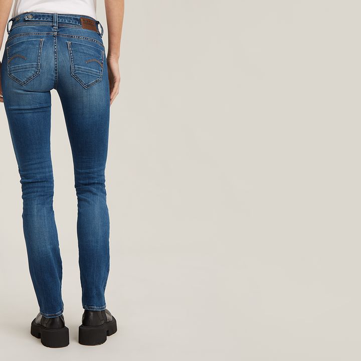 Midge Straight Jeans Medium blue G STAR CA