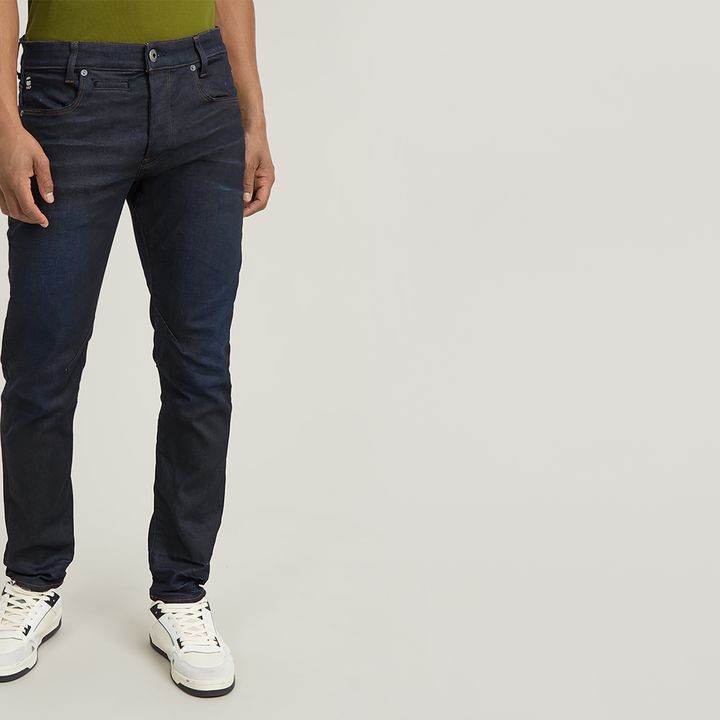 D-Staq 5-Pocket Slim Jeans | ダークブルー | G-STAR® JP