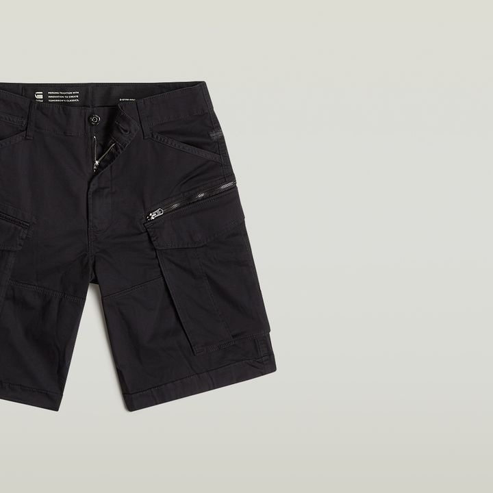 Rovic Zip Relaxed Shorts