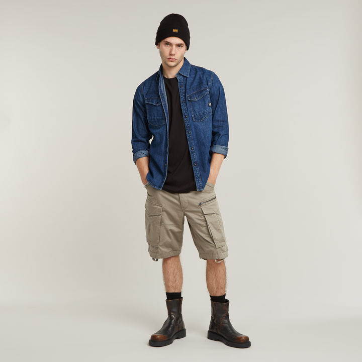 G star rovic zip shorts discount
