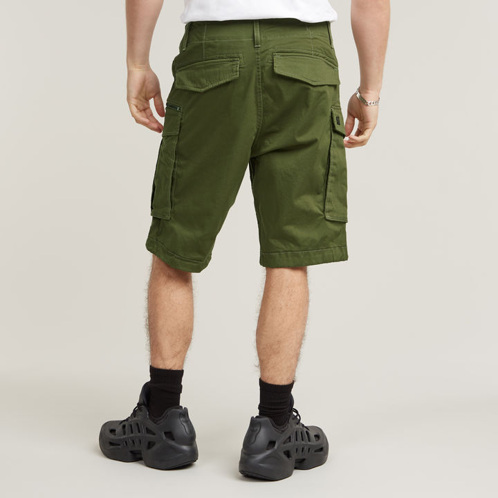 Rovic Zip Relaxed Shorts Green G STAR AU