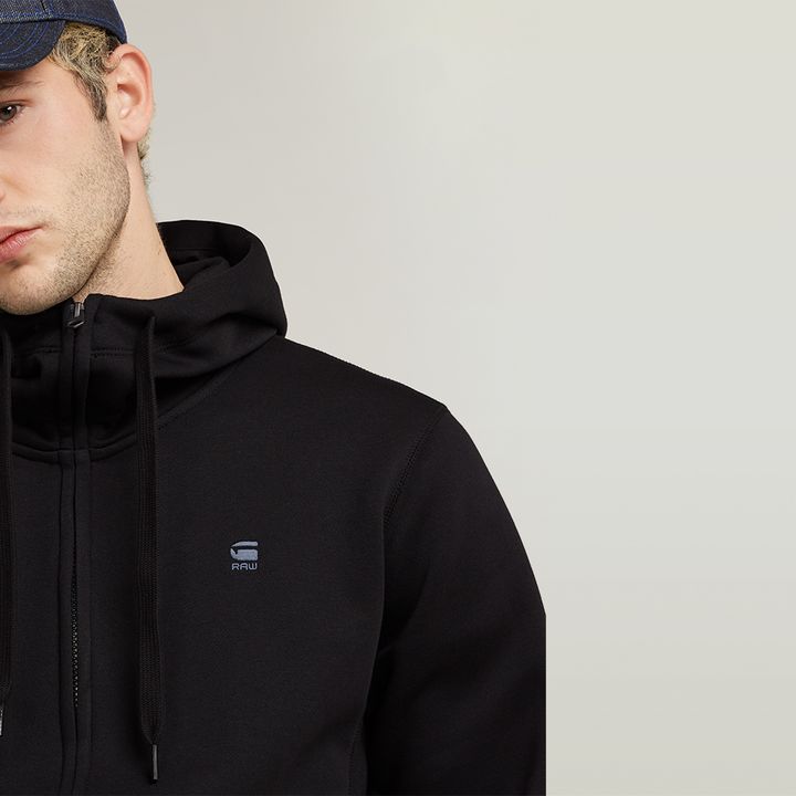 G star raw hoodie black hotsell