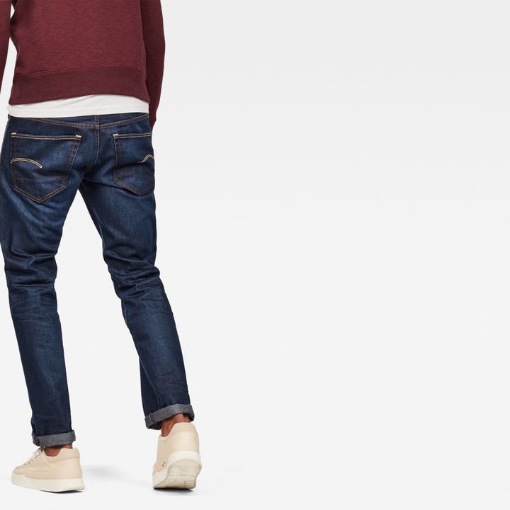 3301 Straight Jeans Dark blue G STAR NZ