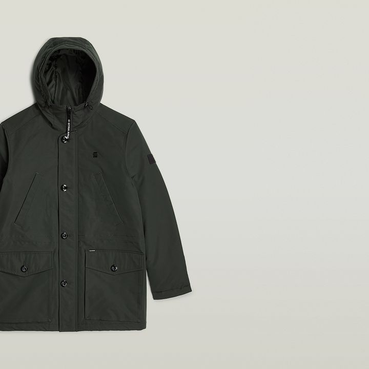 Vodan Padded Hooded Parka