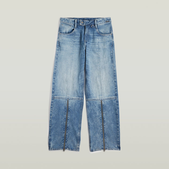 Judee Biker Low Waist Loose Jeans | Light blue | G-STAR® US