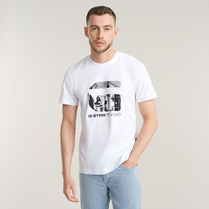 Tokyo T Shirt White G STAR IL