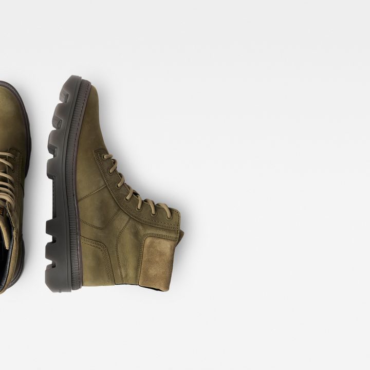 Noxer High Nubuck Boots Green G STAR ZA