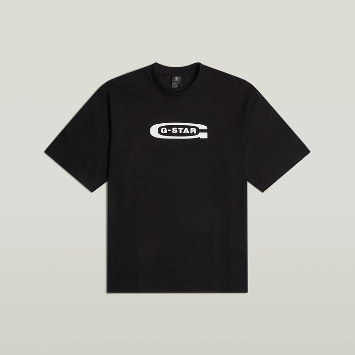 Old Skool Logo Boxy T-Shirt | Black | G-STAR® US
