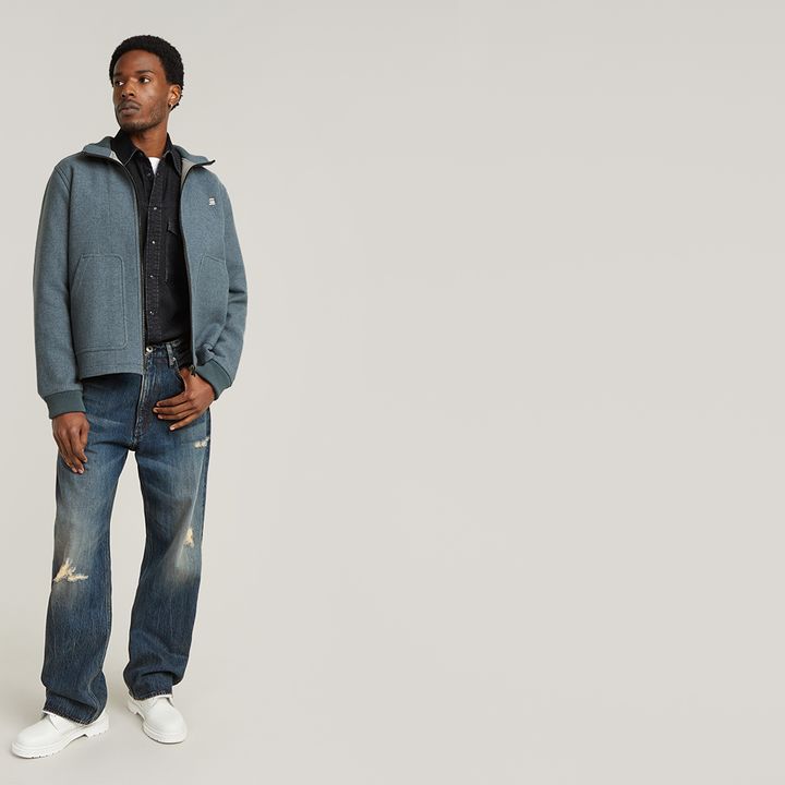 Wool Utility Jacket | Grey | G-STAR® US