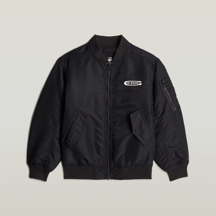 Kids Bomber Jacket Black G STAR PH