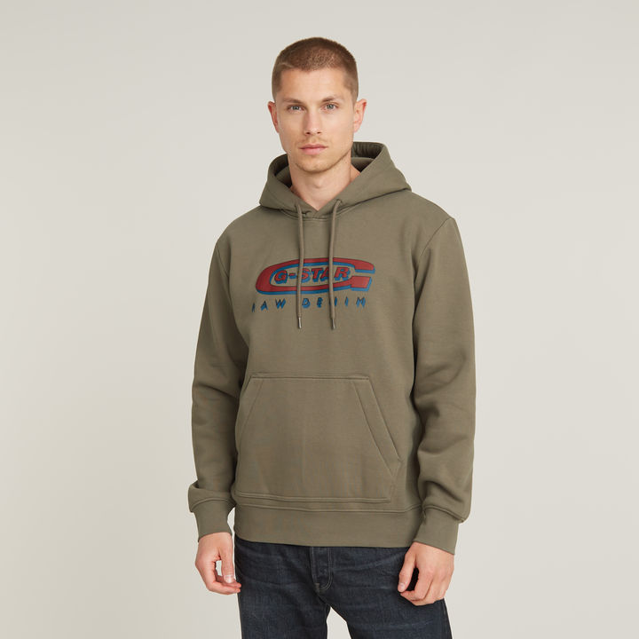 Old Skool Logo Hooded Sweater
