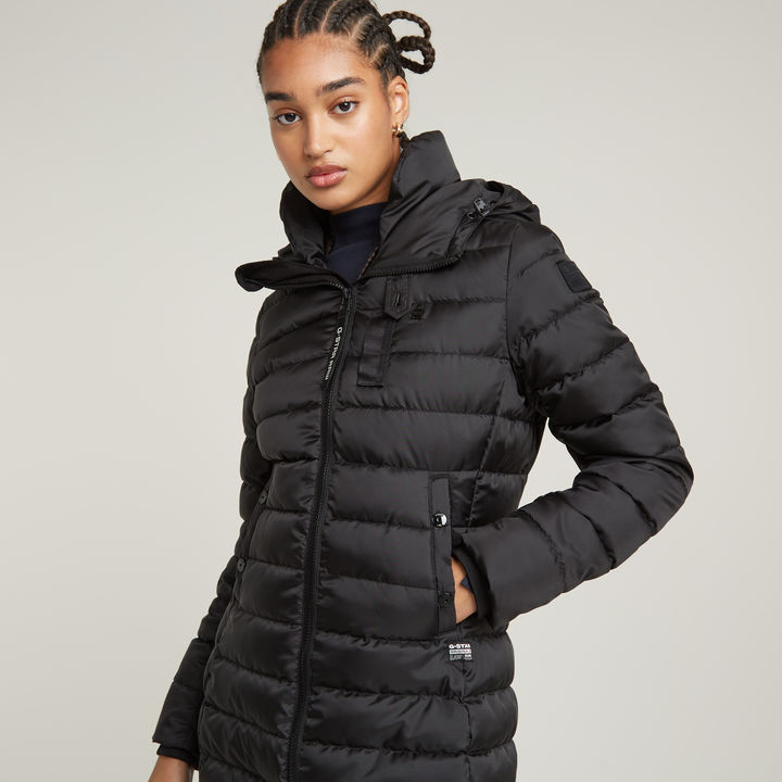 Whistler Hooded Slim Hedley Jacket Black G STAR AU