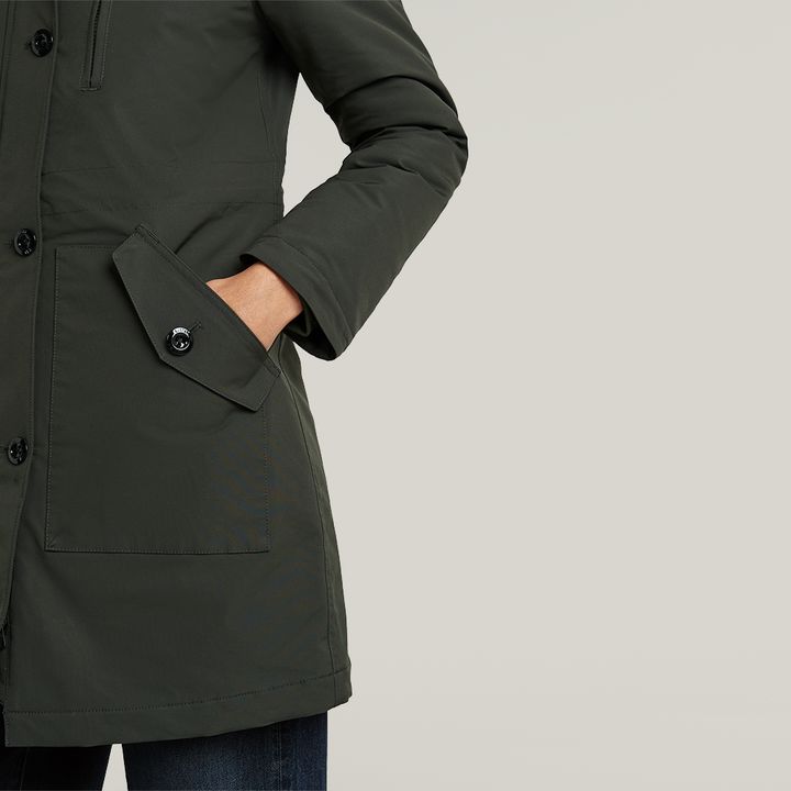 Vodan padded slim parka g star outlet