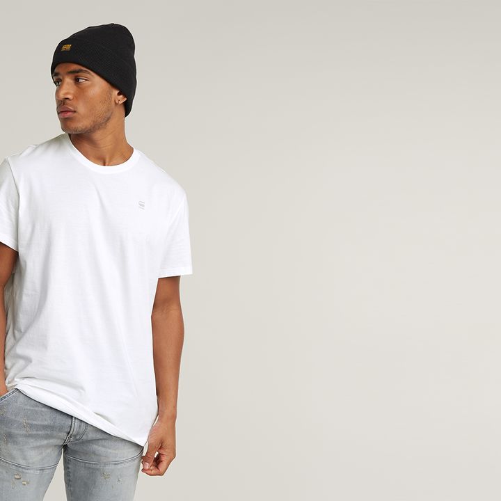 G star witte t shirts top