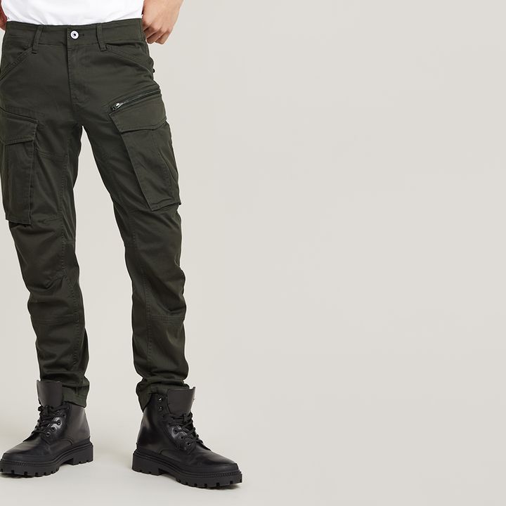 Rovic Zip 3D Regular Tapered Pants