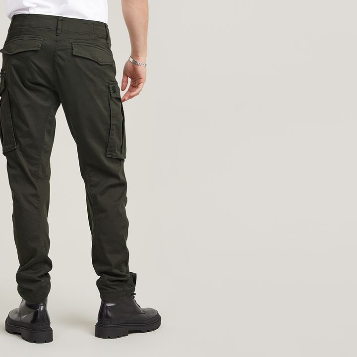 Rovic Zip 3D Regular Tapered Pants