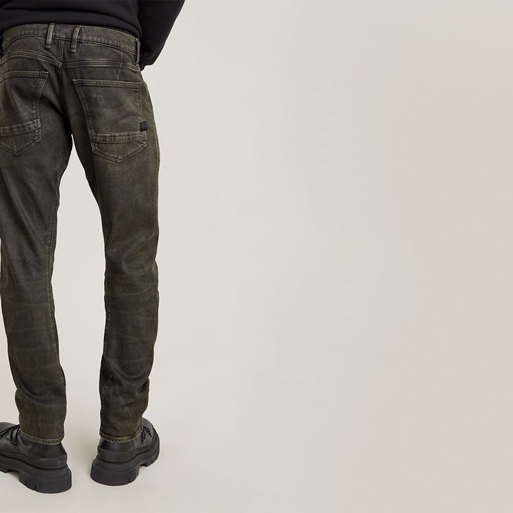 Moto Cross 3D Zip Slim Jeans