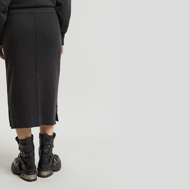 Star knitted skirt cheap