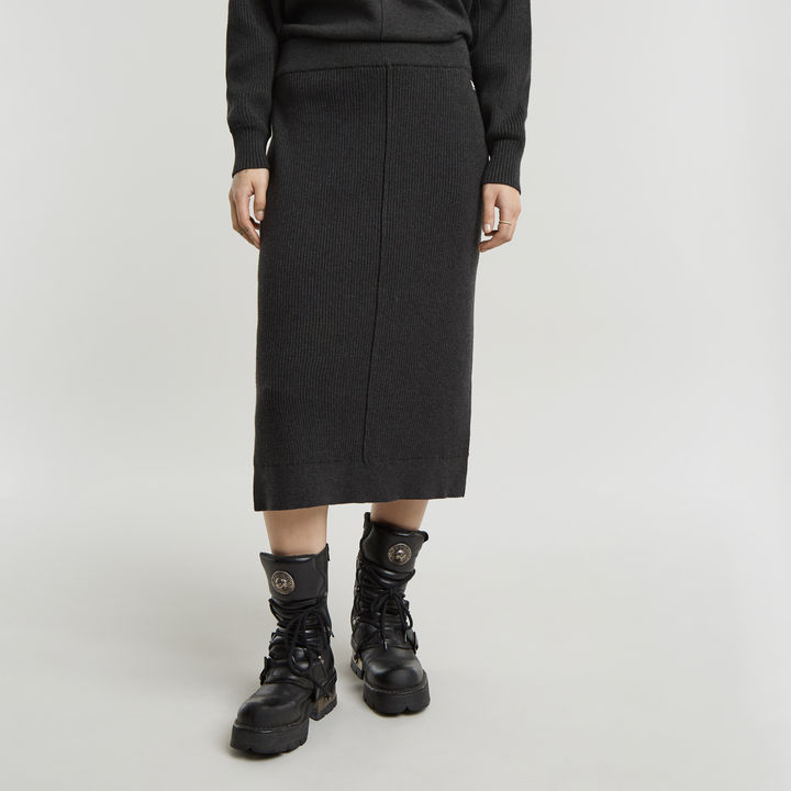 Star knitted skirt on sale