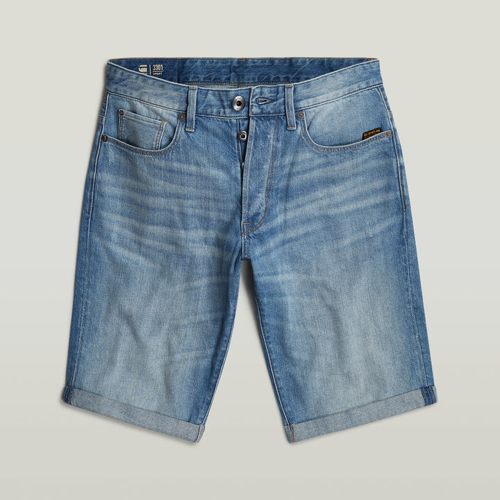 G star raw denim shorts discount