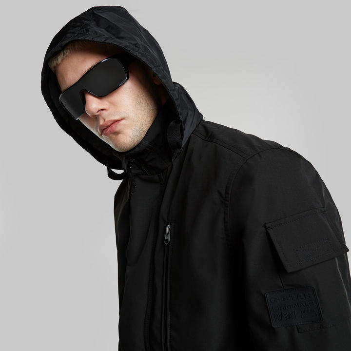 G star garber hooded trench 2025