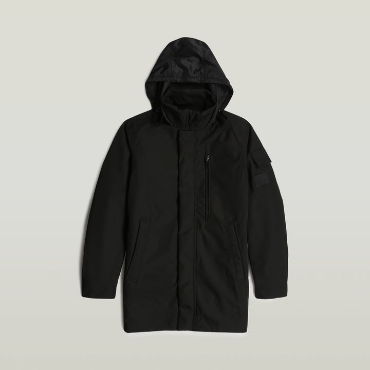G star garber padded trench coat outlet