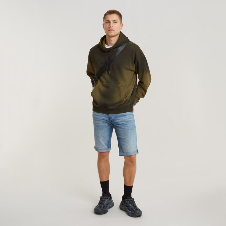 3301 Denim Shorts Light blue G STAR US