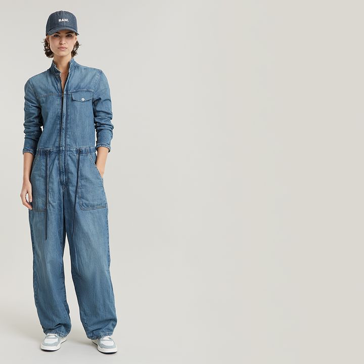Cocoon Jumpsuit Medium blue G STAR CZ