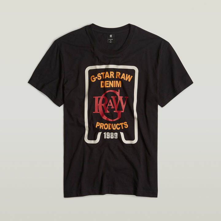 Black and red g star shirt sales