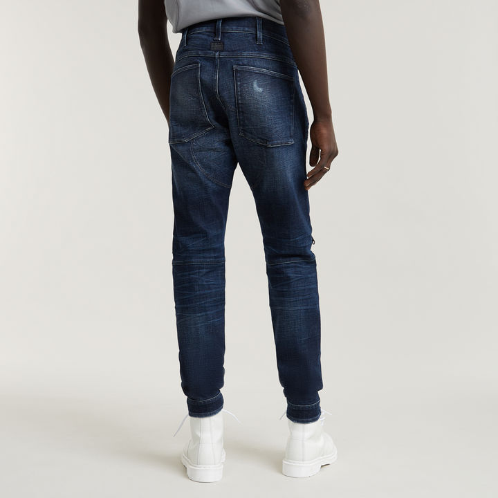5620 3D Zip Knee Skinny Jeans