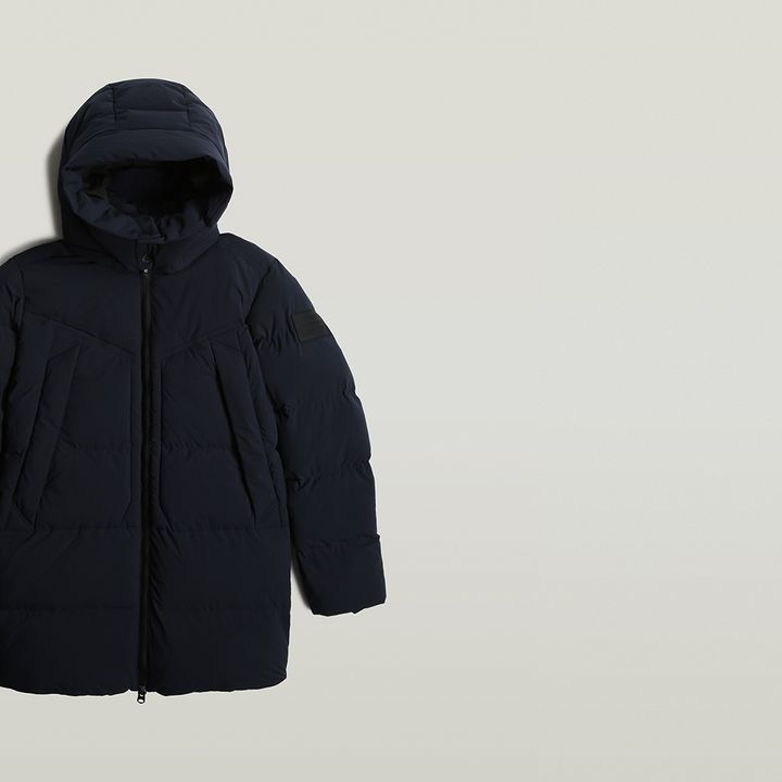 G Whistler Padded Hooded Parka 2.0 Dark blue G STAR CA