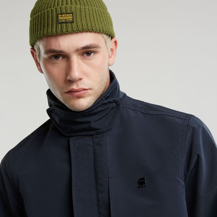 G star garber denim trench clearance