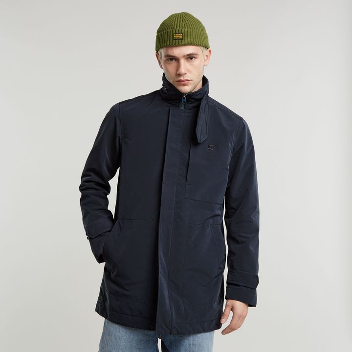 G star garber denim trench clearance