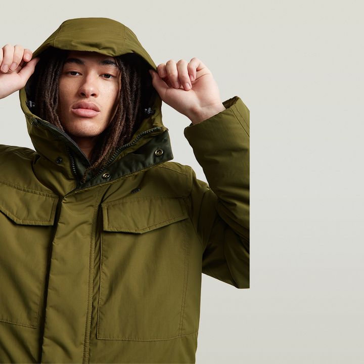Vodan Padded Hooded Parka