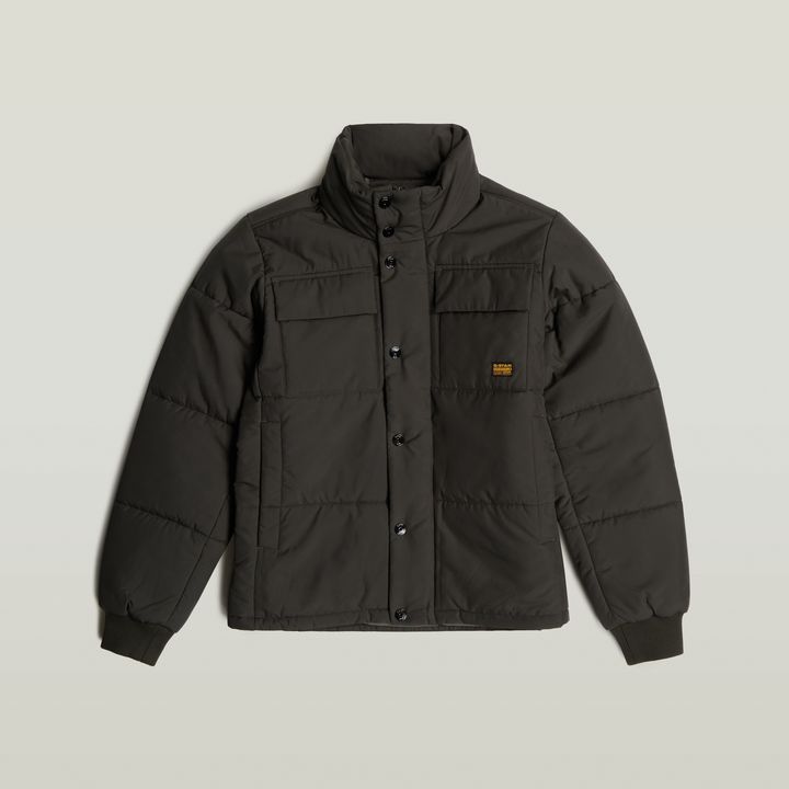 4 Pocket Quilted Padded Jacket
