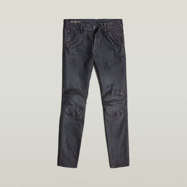 5620 3D Zip Knee Skinny Jeans | グレー | G-STAR® JP