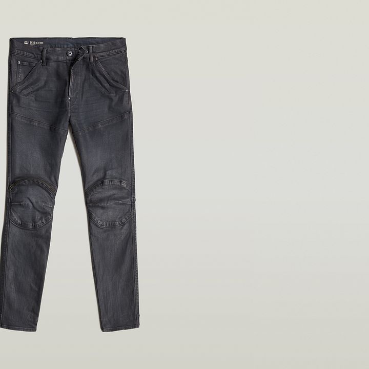 5620 3D Zip Knee Skinny Jeans | グレー | G-STAR® JP