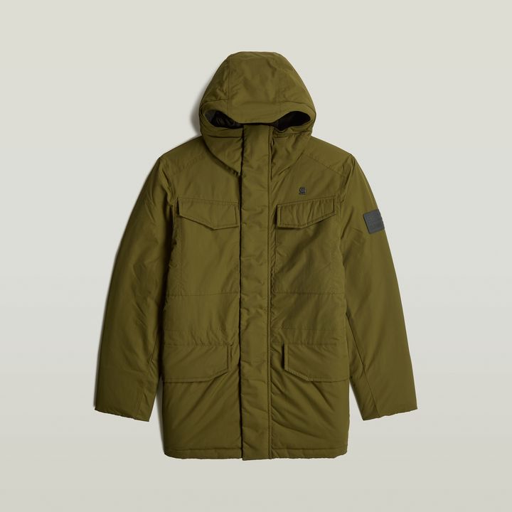 Parka Vodan Padded Hooded Verde G STAR ES