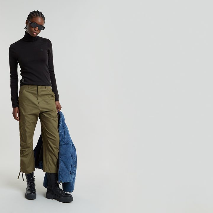 Core Slim Gebreide Coltrui Zwart G STAR NL