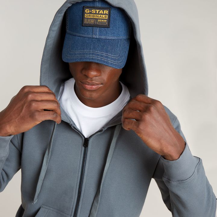 Essential Relaxed Zip Thru Hoodie