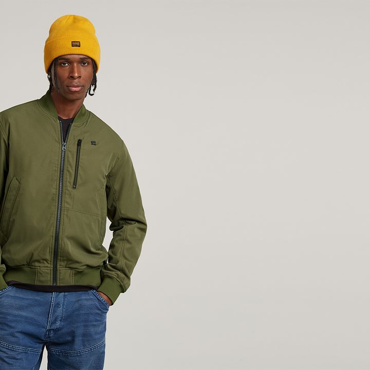 G star bomber top