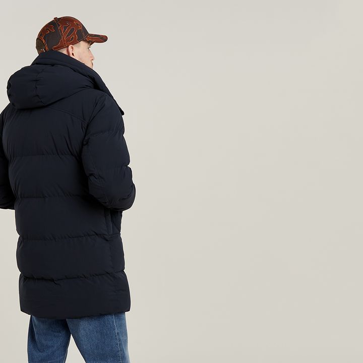 G Whistler Padded Hooded Parka 2.0 Dark blue G STAR CA
