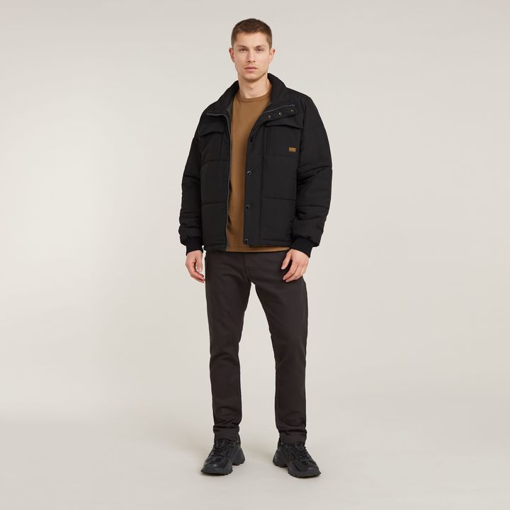 4 Pocket Quilted Padded Jacket
