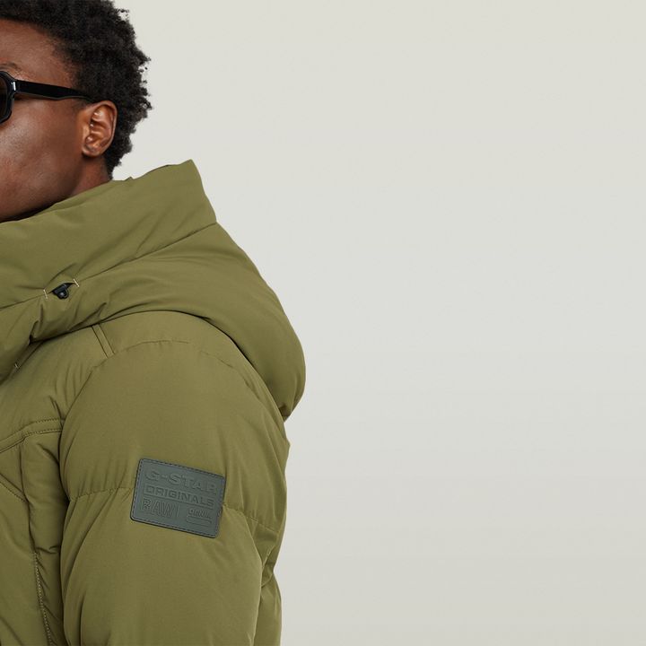 G Whistler Padded Hooded Jacket 2.0 Green G STAR CA