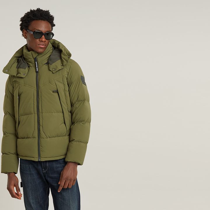 G star whistler hooded down jacket new arrivals
