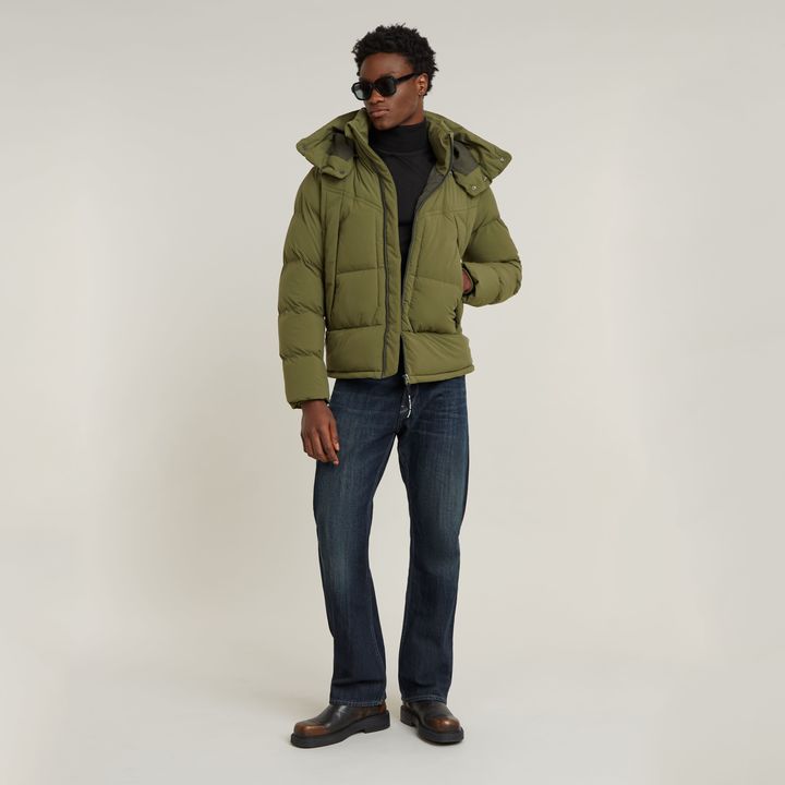 G- Whistler Padded Hooded Jacket 2.0 | Green | G-STAR® US