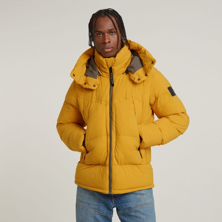 G Whistler Padded Hooded Jacket 2.0 Yellow G STAR FI
