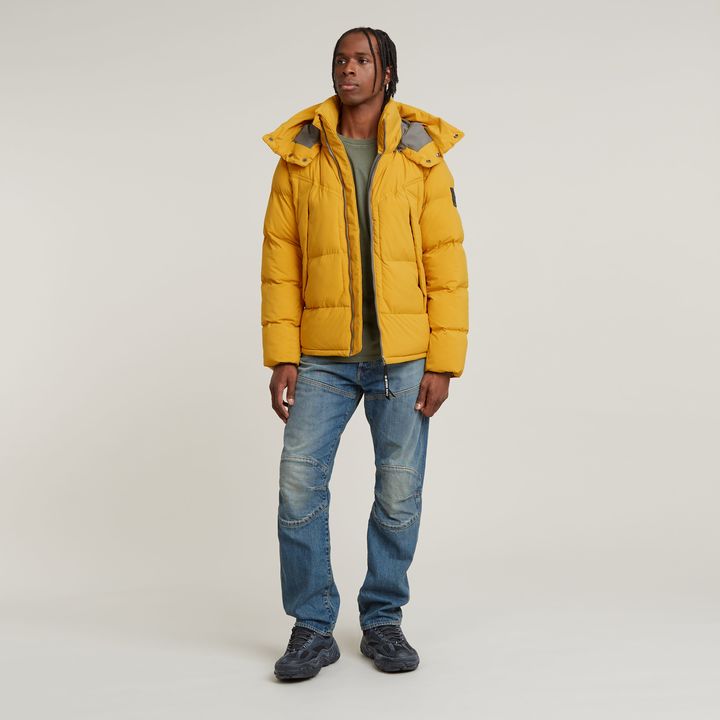 G Whistler Padded Hooded Jacket 2.0 Yellow G STAR DE