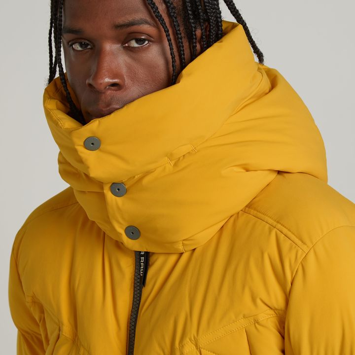 G Whistler Padded Hooded Jacket 2.0 Yellow G STAR JP